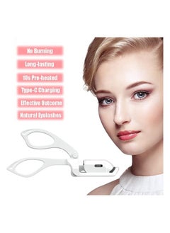 MIRFA Heated Electric Rechargeable Eyelash Curler With Silicone Heating Pads  - Image 3