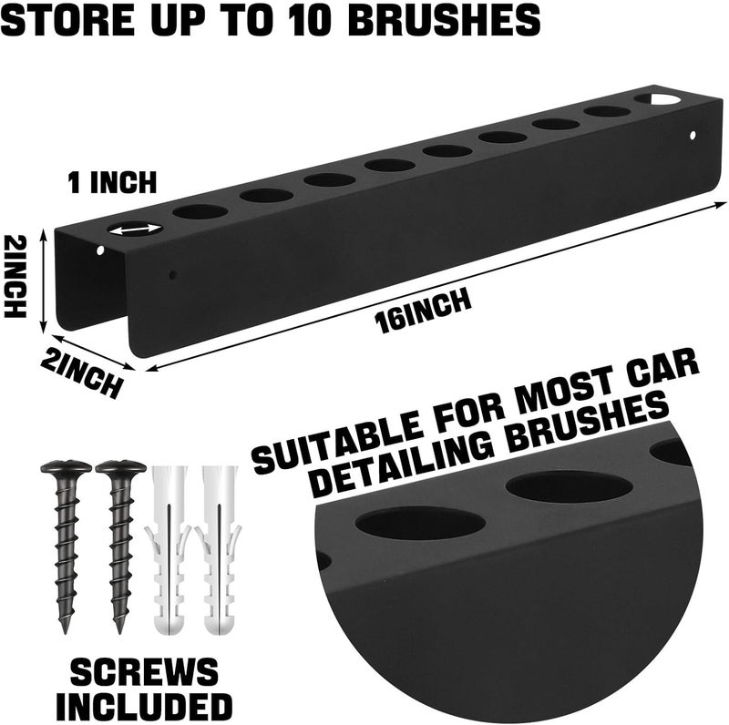 Yaocom Detailing Brush Holder with 10 Holes - Image 2