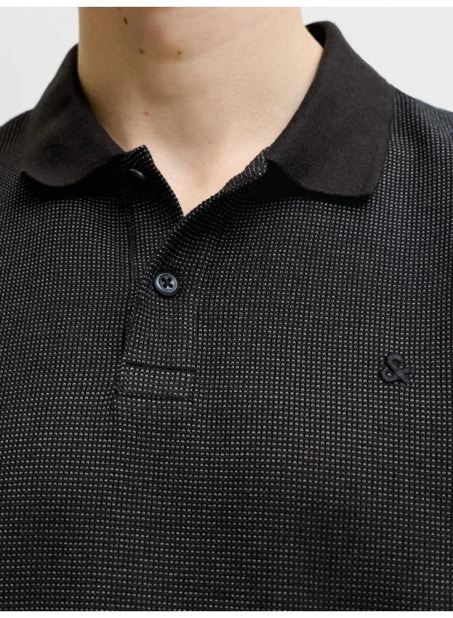 JACK & JONES  Solid Regular Fit Polo for Men | Best Price UAE