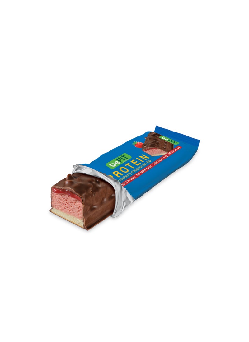 BeFit Protein Strawberry Cheesecake Cake Bar - Image 2