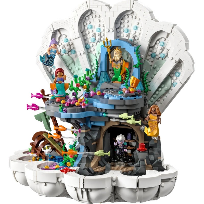 LEGO - The Little Mermaid Royal Clamshell 1808 Pieces - 43225 - Image 5