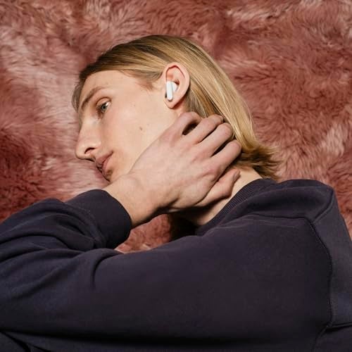 Sudio A3 Pro Noise Cancelling Earbuds – 25H Playtime, ANC, Multipoint Bluetooth 5.4, Clear Calls, IPX4 Sweat & Splash Resistant, USB-C Charging, Made from Recycled Plastics (White) - Image 3