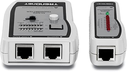 TRENDnet Network Cable Tester, Tests Ethernet, USB and BNC Cables, Accurately Test Pin Configurations up to 300m (984 ft), Local and Remote Testing, Includes BNC to Ethernet Converters, White, TC-NT2 - Image 2