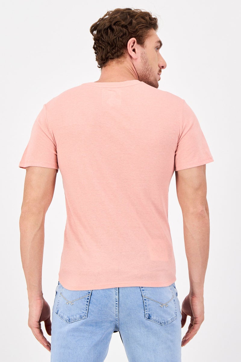 Frye Men 4 Pieces Crew Neck Short Sleeve Brand Logo T-Shirt, Multicolor - Image 3