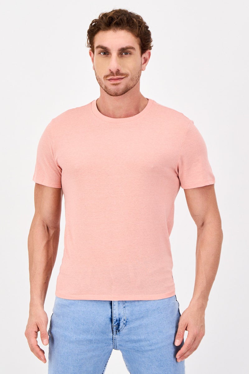 Frye Men 4 Pieces Crew Neck Short Sleeve Brand Logo T-Shirt, Multicolor - Image 1