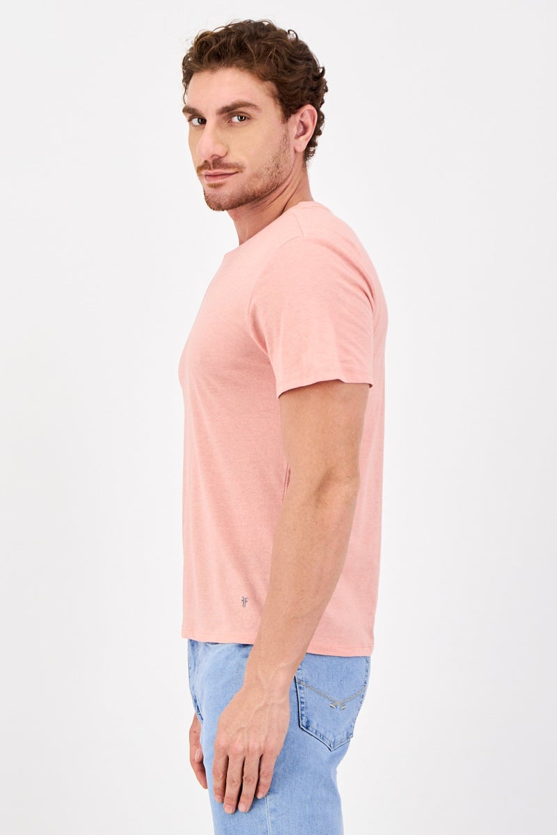 Frye Men 4 Pieces Crew Neck Short Sleeve Brand Logo T-Shirt, Multicolor - Image 2