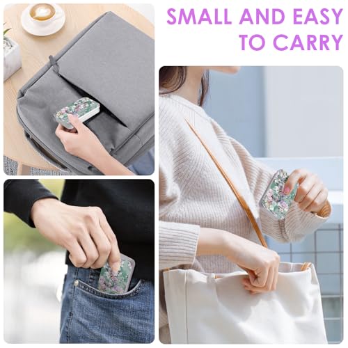 Gerkia 2Pack Travel Floss Picks Case, Refillable Portable Floss Pick Holder and Dispenser, Small Tin Box Containers. - Image 5