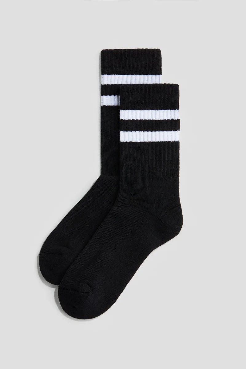 H&M 5-pack ribbed socks