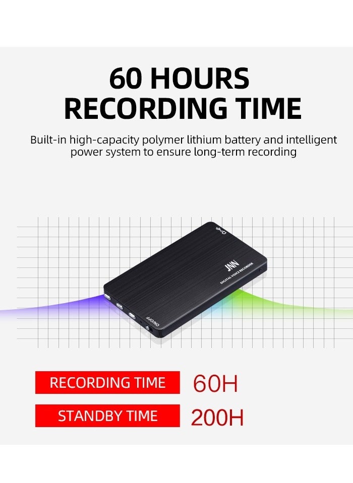Topcore - 16GB Mini Digital Voice Activated Recorder with USB Charger, Capacity 320 Hours of HD Recording with Playback, 70 Hours Battery Time at Full Charge - Image 1