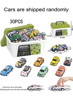 30PCS Die Cast Pull Back Cars, Metal Toy Cars, Car Toys Bulk, Vehicle Set for Toddlers, Child Party Favors, Cake Toppers, Race Cars Toys for Boys, Gift Car Set for Babies - pzsku/Z6E80D3FFBD3215AABE2DZ/45/1741251519/a0a6bfae-338d-44a6-904e-6b816fe469b1