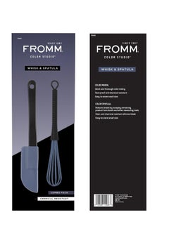 Fromm Fromm Color Studio Whisk and Spatula Set for Mixing Hair Dye Faster, Chemical Resistant for Hair Salon  - Image 2