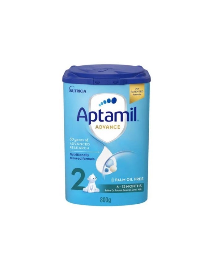 Aptamil Comfort 2 Formula Milk Powder Unflavoured 800 g