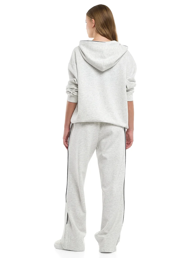 victor and jane Girls’ Hoodie &amp; Wide-Leg Pants Set