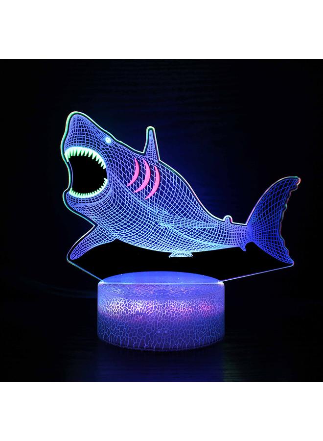 Bluejw Specialized E-commerce Animal Series 3D Night Light Colorful Touch Remote Control Desk Lamp Acrylic Bedside Atmosphere Lamp - Image 1