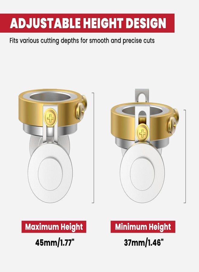 bestarc AG-60 Plasma Cutter Roller Guide Wheel Spacer Compass Stand Off for SG-55, WSD-60 Torch and BTC500DP Plasma Cutter, Fit Pilot Arc Starting - Image 3