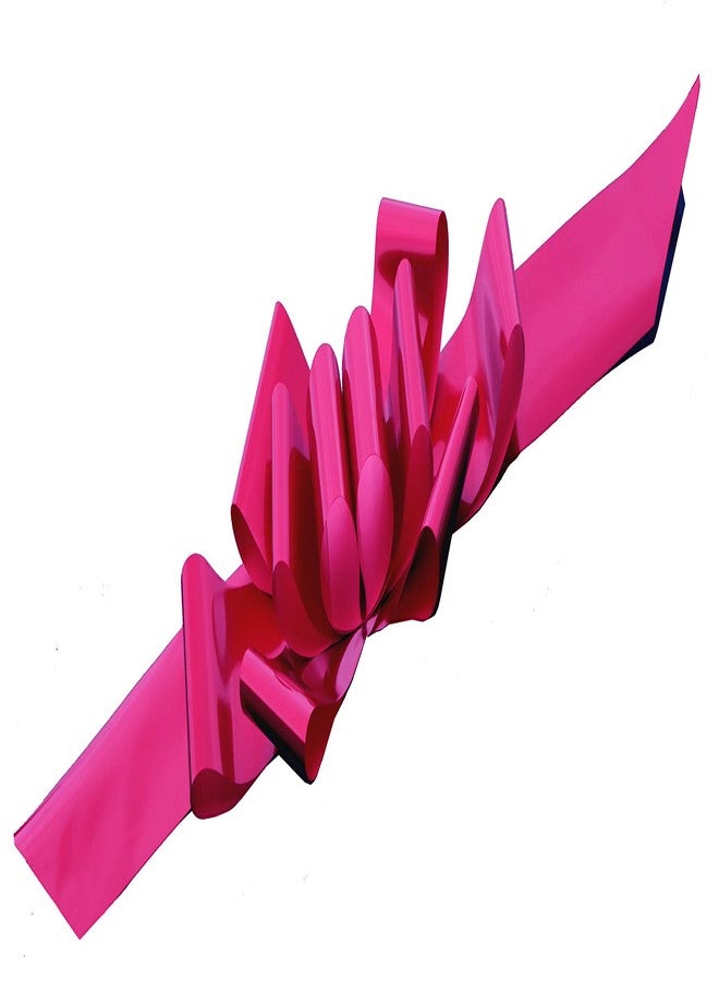 GiftWrap Etc. Big Car Bow Gift Ribbon - 25" Wide Large Decoration, Hot Pink Fuchsia, Valentine's Day, V-Day, Easter, Fully Assembled, Gift Bow, Birthday, Breast Cancer Awareness Bows, Christmas - Image 3