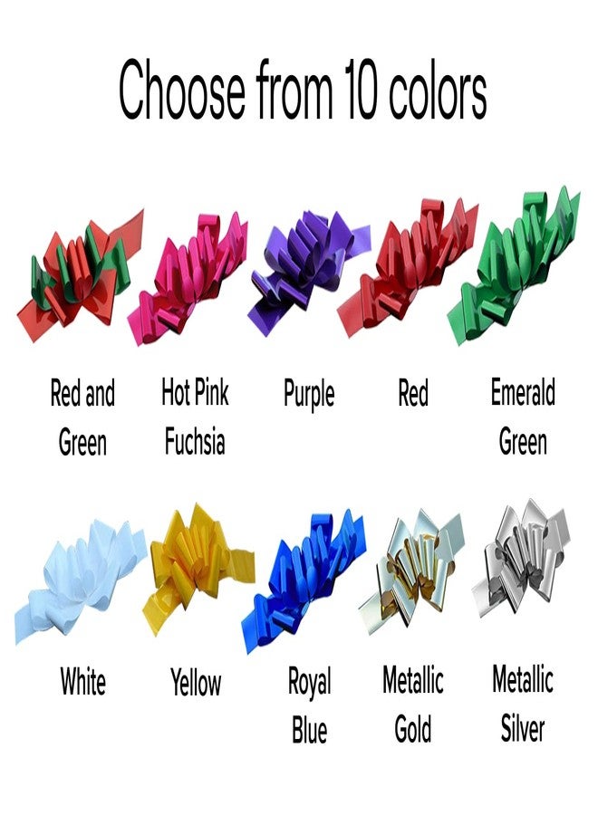 GiftWrap Etc. Big Car Bow Gift Ribbon - 25" Wide Large Decoration, Hot Pink Fuchsia, Valentine's Day, V-Day, Easter, Fully Assembled, Gift Bow, Birthday, Breast Cancer Awareness Bows, Christmas - Image 4