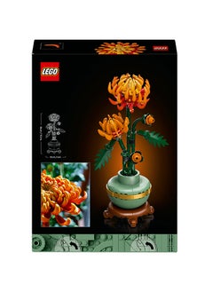 LEGO Botanicals Chrysanthemum Artificial Flower Building Set - Creative Model Kit for Adults to Build - Faux Plant Gift for Women and Men - Home Office Decor from the Botanical Collection - 10368 (278 pieces)  - Image 3