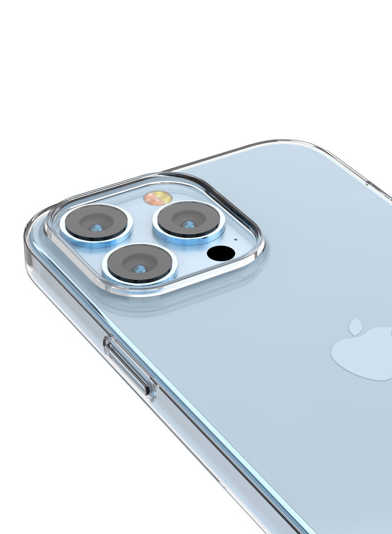 ديفيا كفر ايفون 13برو مكس من البولي كربونات شفاف ومضاد للاصفرار للغاية【 جراب حماية ايفون 13برو مكس 】فائق النحافة وحماية من السقوط حتى1.2 متر - Image 5