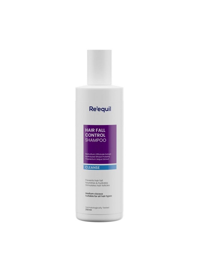 RE' EQUIL Hair Fall Control Shampoo | Reduces Hairfall | Promotes Hair Thickness | All Hair Types | 250Ml - Image 1