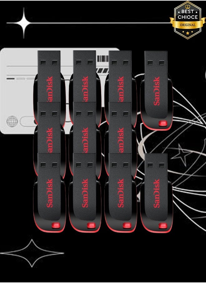 Sandisk 11 Pieces SanDisk Curzer Blade USB 2.0 Flash Drive 32GB  - Image 1