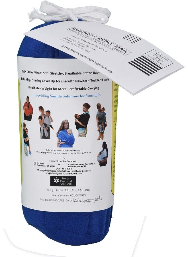 Simply Essential Solutions حمالة الأطفال: حمالة أطفال ناعمة، مرنة، وقابلة للتنفس من القطن - Image 2