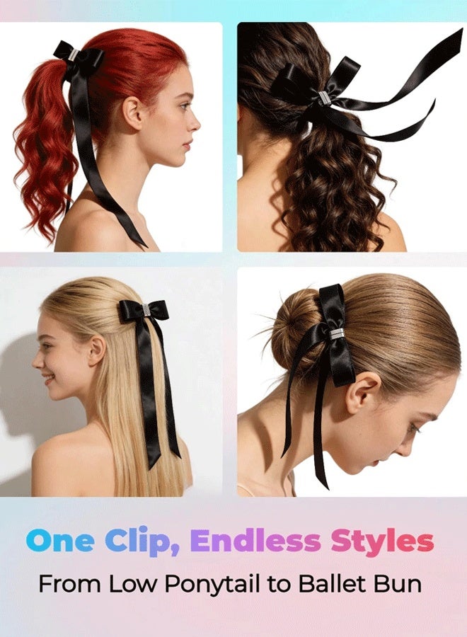 DAEVO Magnetic Hair Bow, Magnetic Hair Clips for Styling, Mini Butterfly Hair Clips, Strong Hold No-Slip Magnetics Clips, Seamless 2-in-1 Design, Hairs Accessories - Image 4