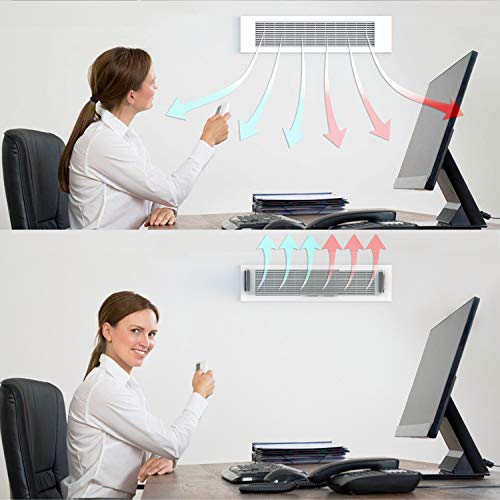 HOME INTUITION موجه حراري ومغناطيسي قابل للتعديل للتهوية، الجدران الجانبية، وسجلات السقف (2) - Image 5