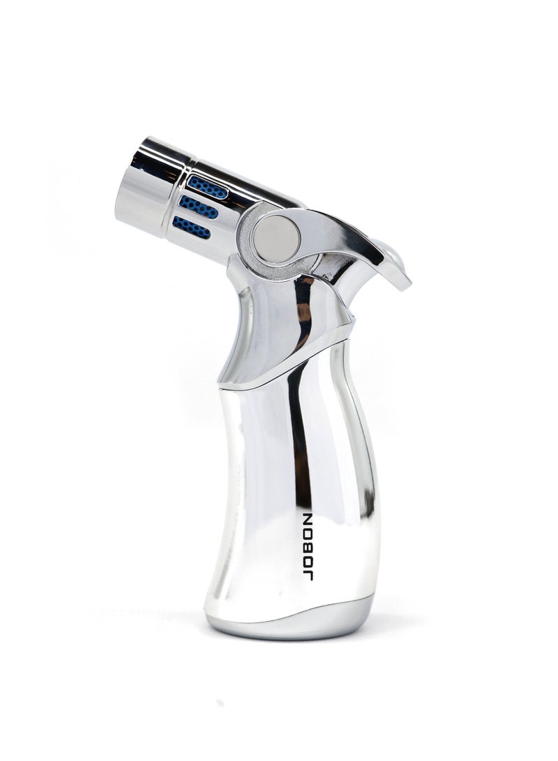 JOBON Jet Flame Windproof Butane Gas Lighter Blue Flame Refillable Lighter For BBQ - Image 1