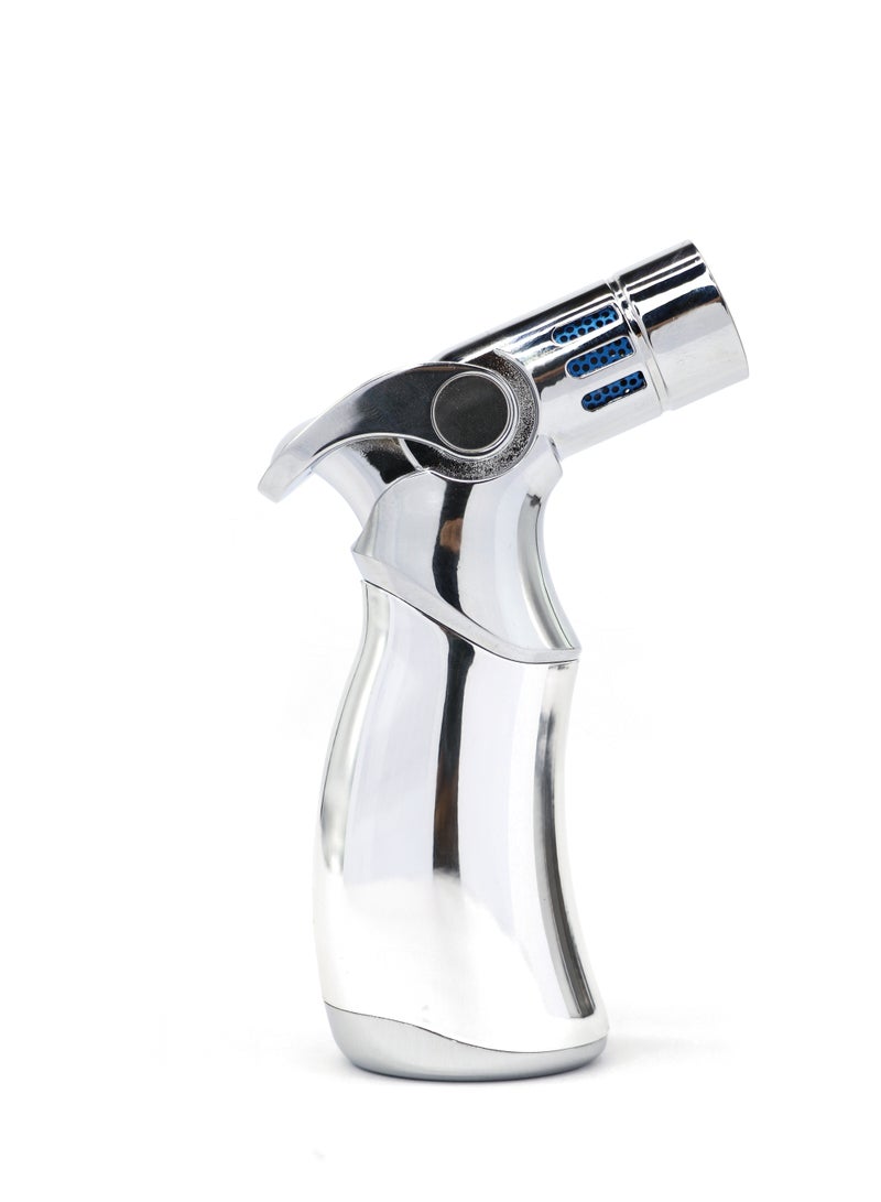 JOBON Jet Flame Windproof Butane Gas Lighter Blue Flame Refillable Lighter For BBQ - Image 2