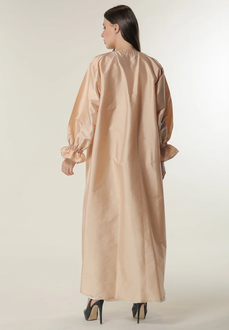 Moistreet  Embroidered Open Abaya for Women | Best Price UAE