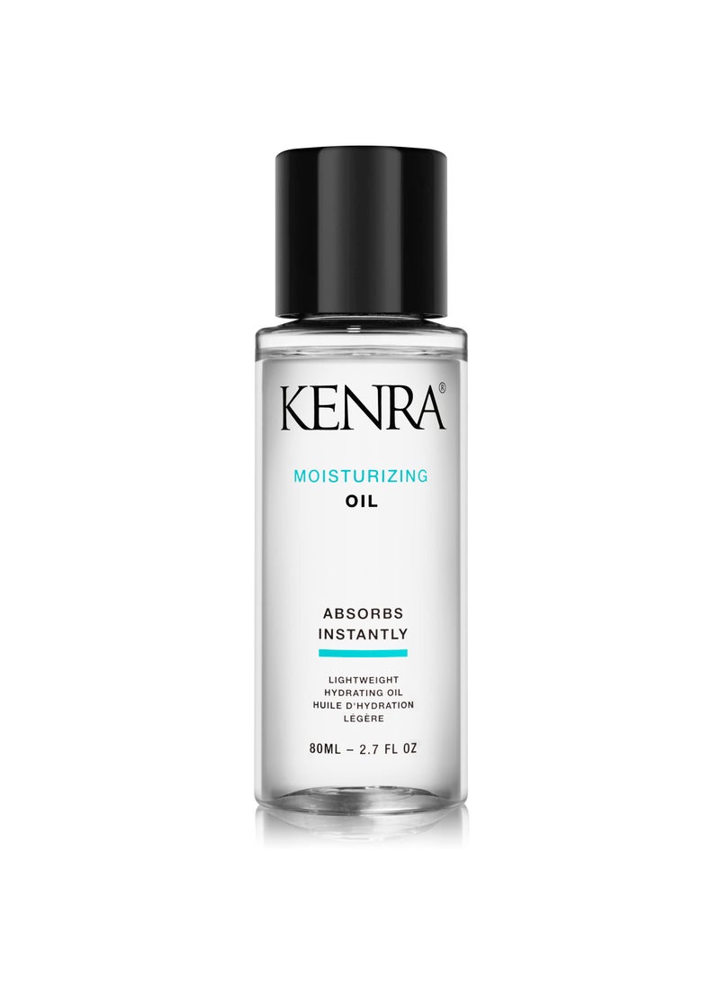Kenra Professional Kenra Moisturizing Oil | Lightweight Hydrating Oil | Absorbs Instantly | Multipurpose Oil For Treating, Styling, & Finishing | Provides Thermal Protection | All Hair Types | 2.7 fl. Oz 