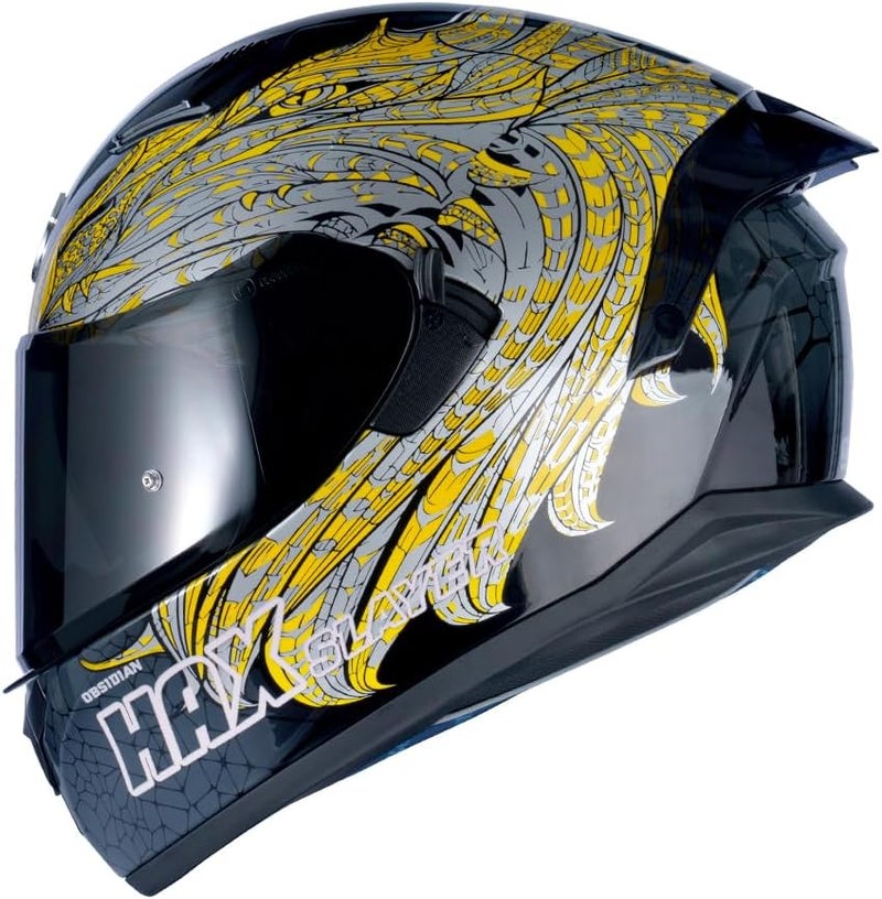 HAX Full Face Dual Visor Motorcycle Helmet with Pinlock Ready - DOT Approved - Image 4