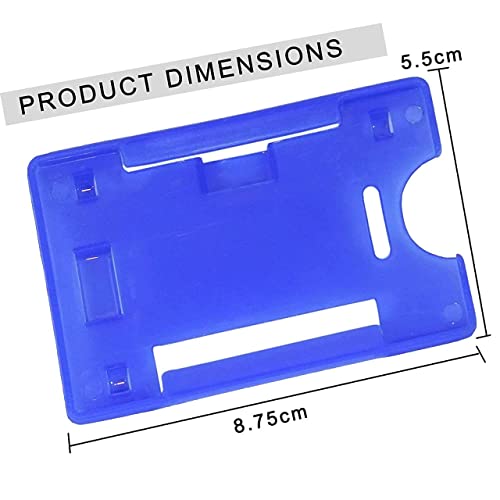ANG Identification Badges ID Card Holder with Neck Lanyard & Retractable (Made in India) (Blue, Pack of 1) - Image 4