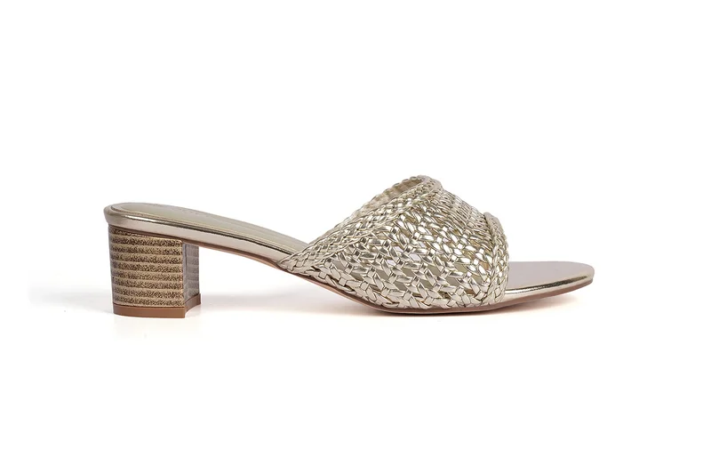 Cuple Womens slip-on heels