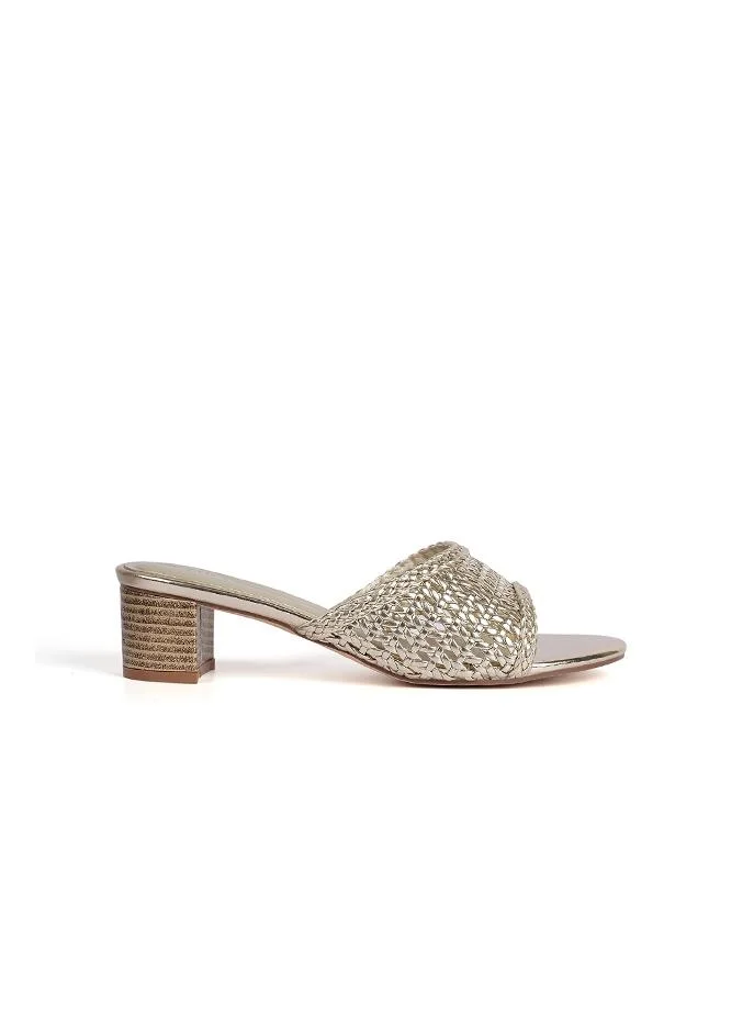 Cuple Womens slip-on heels