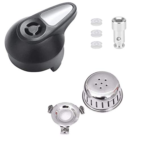ZYLONE Steam Release Handle, Original Float Valve Replacement Parts with 3 Silicone Caps for Instant Pot LUX 5Qt, 6Qt,IP-LUX30, IP-LUX50, IP-LUX60 Pressure Cooker Steam Vale by ZYLONE - Image 1