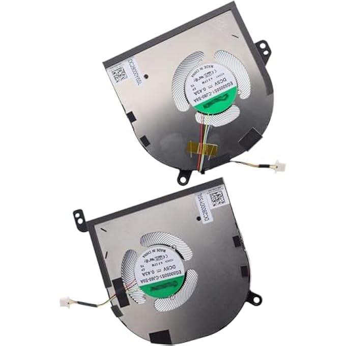 DEAL4GO CPU COOLING FAN 594WG 0594WG W/GPU GRAPHICS FAN MC4KC 0MC4KC REPLACEMENT FOR DELL XPS 15 9520 PRECISION 5570 - Image 3