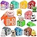 AuroTops Learning Toys for 1 2 3 Year Old Toddlers 20pcs Farm Animals Barn Toys Finger Puppets for KidsMontessori Counting Matching Color Sorting Toy SetEaster Christmas Birthday Gift for Baby Boys Girls - Image 3