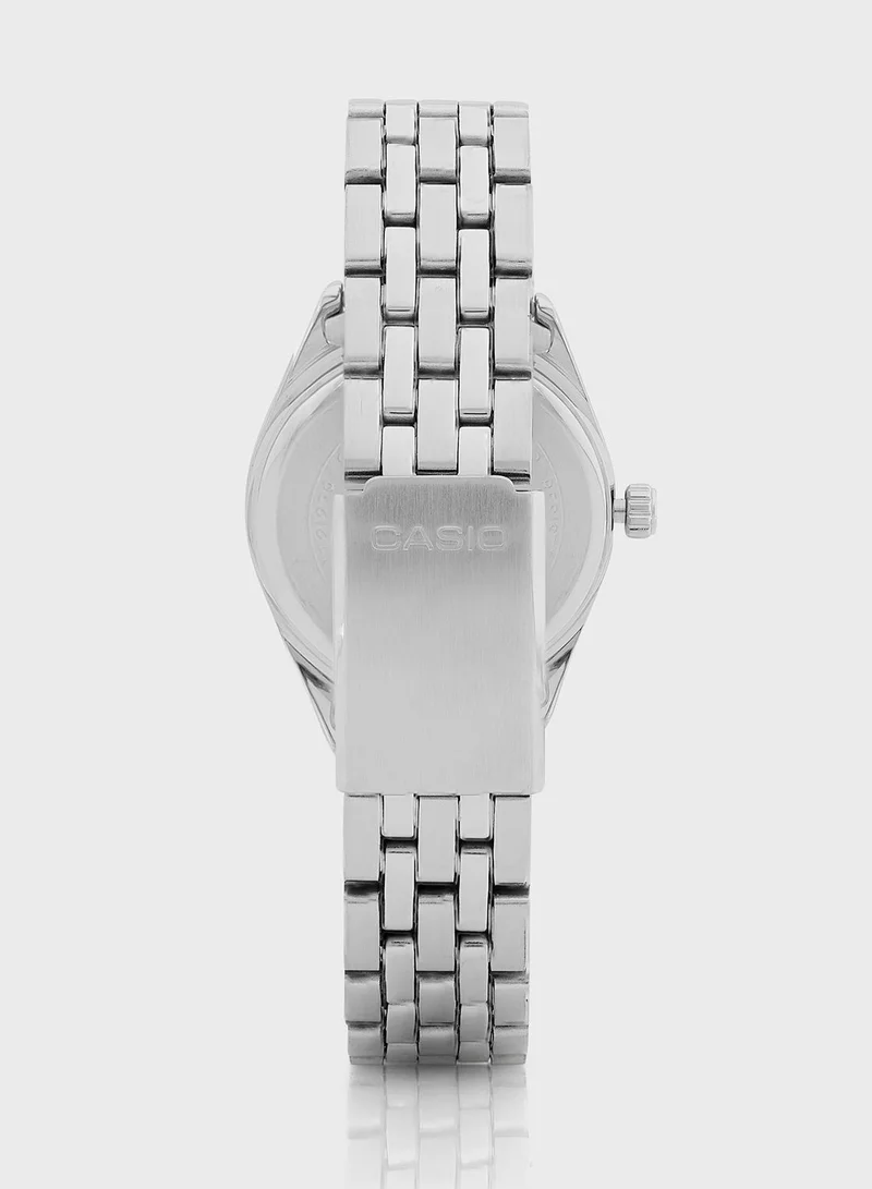CASIO Steel Strap Analog Watch
