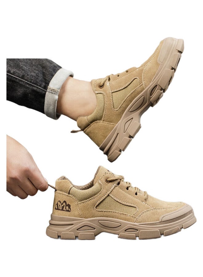 Old housekeeper Laoguanjia Safety Shoes For Men, Anti-Smashing, Puncture-Resistant, Breathable, Comfortable, Non-Slip, Wear-Resistant, Electrician Insulated Functional Work Shoes 389 41 - Image 2