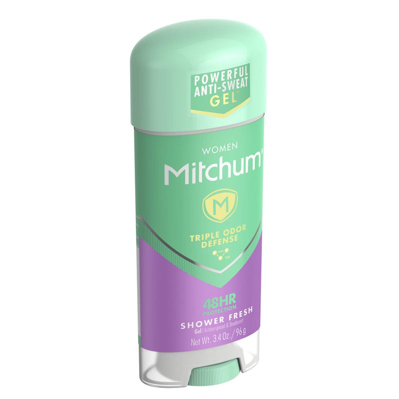 Mitchum Women Gel Antiperspirant Deodorant, Shower Fresh, 3.4oz. - Image 3