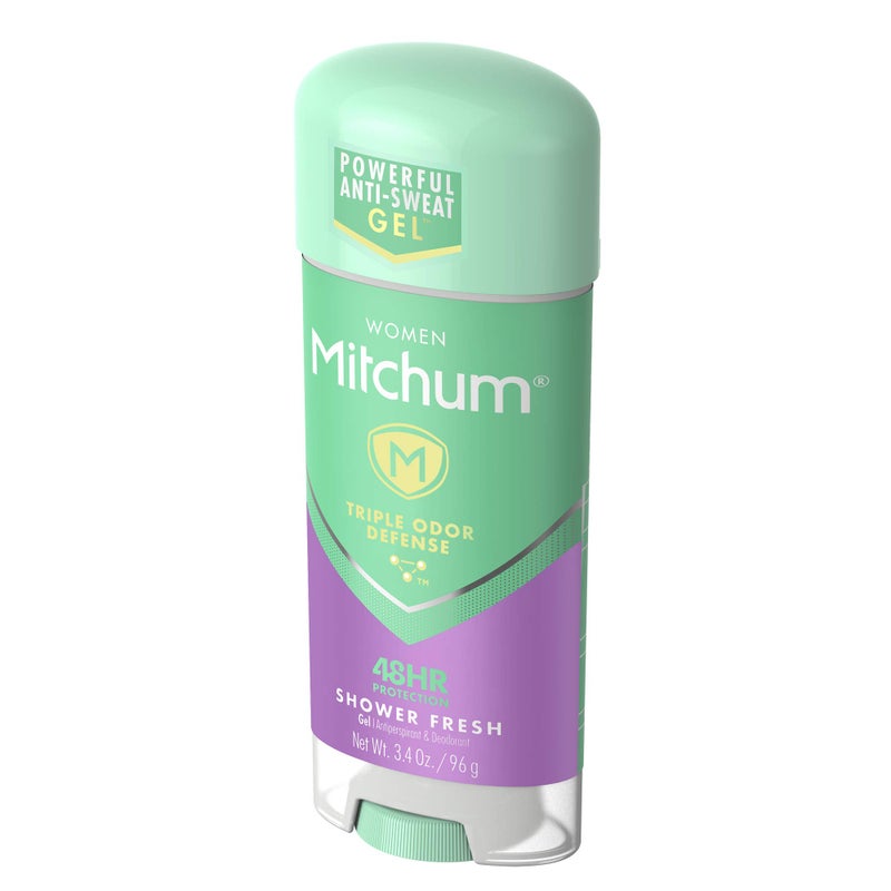 Mitchum Women Gel Antiperspirant Deodorant, Shower Fresh, 3.4oz. - Image 4
