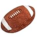 Wepop 18in Fluffy Football Pillow Plush Soft Football Pillows Sports Ball Pillow Stuffed Plush Toy Room Decoration and Gifts for Kids Boys Girls Football Fans - Image 2