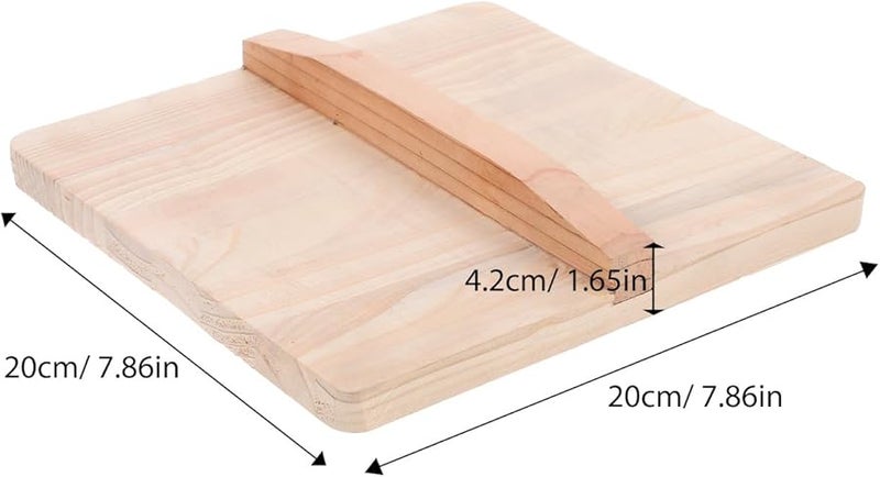 غطاء خشبي لمقلاة التاماغوياكي اليابانية لحفظ الرطوبة - أداة طبخ كلاسيكية - Image 3