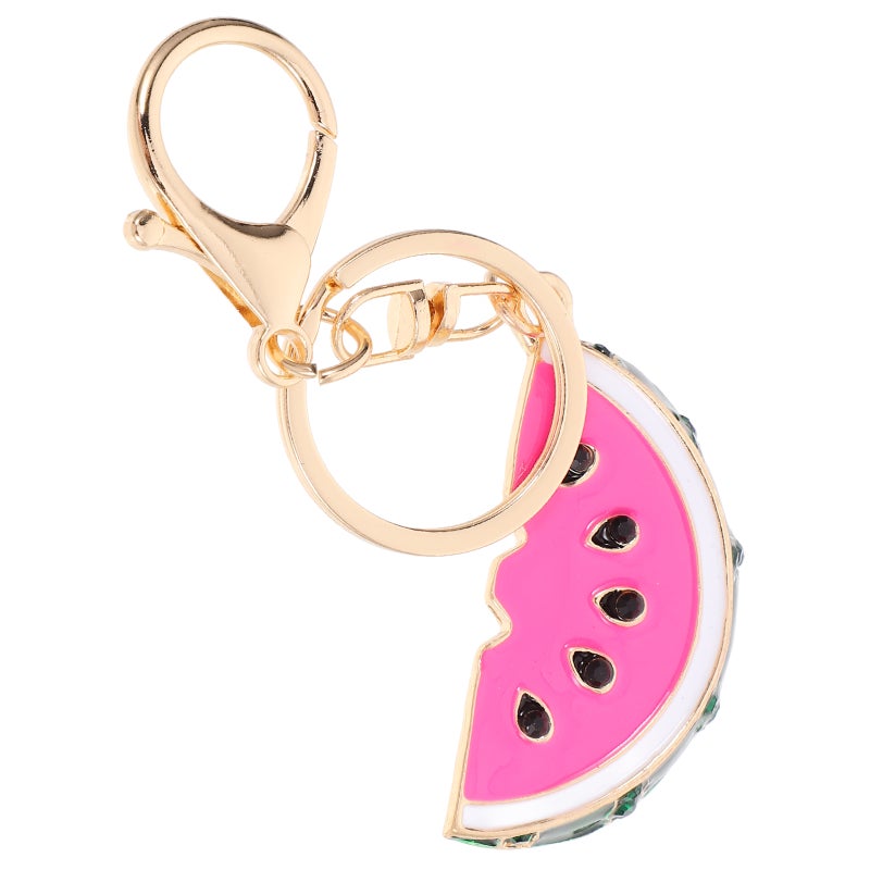 💍 ميدالية مفاتيح بتصميم مرح على شكل بطيخ من سبائك متينة للاستخدام ال مي - Image 1