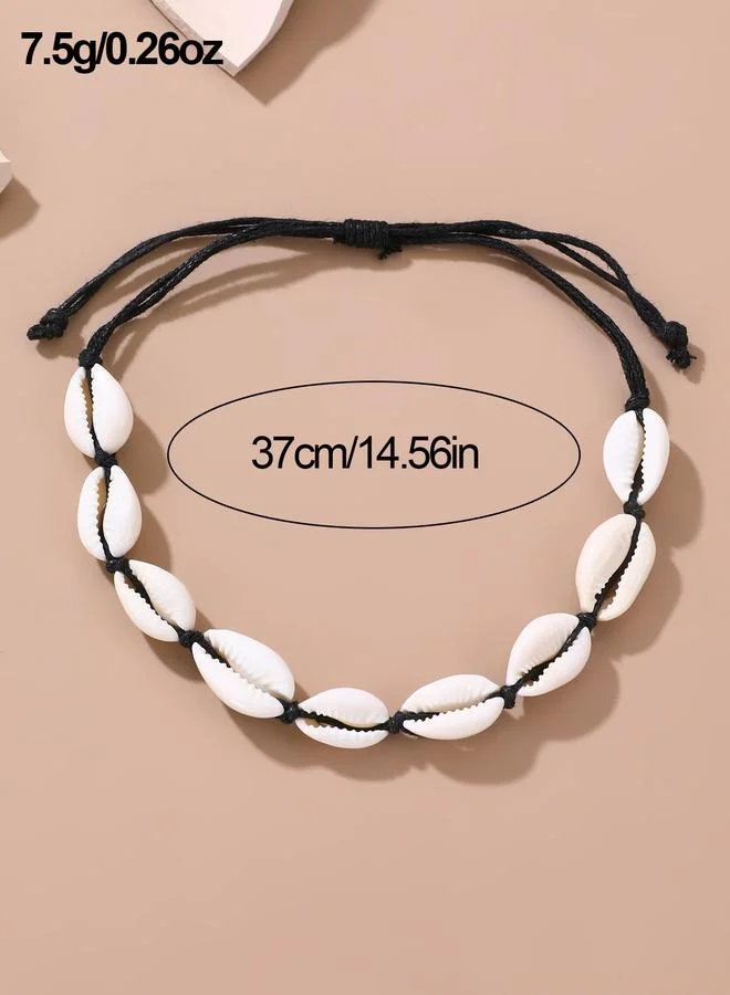 Take Two  Pack of 3 - Conch Shell Necklace and Bracelet for Women | Best Price UAE