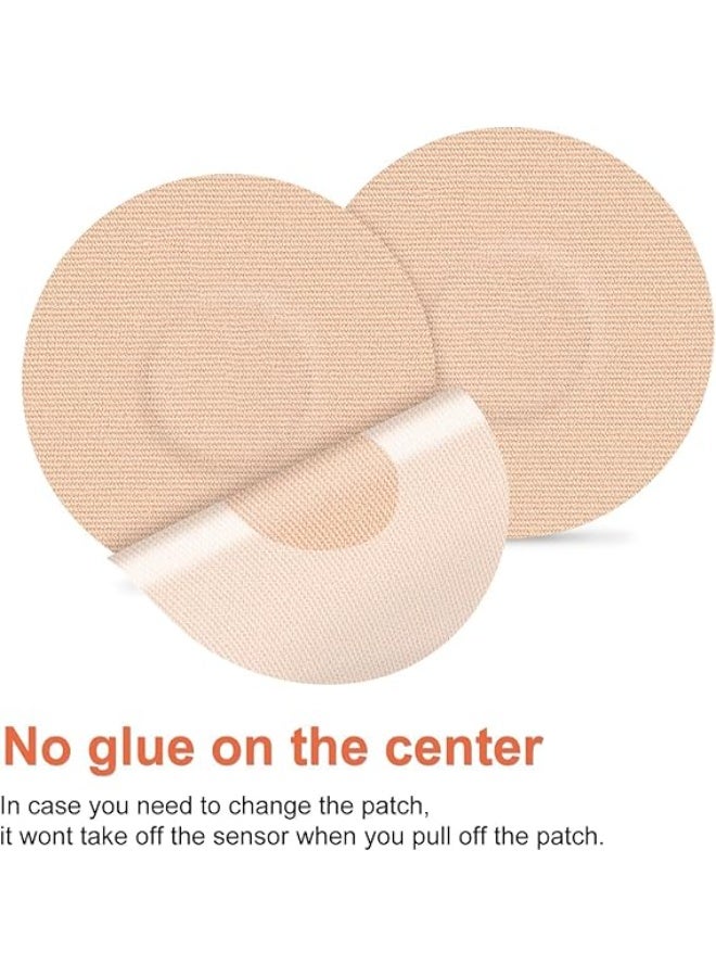 VIUAUAX 20 عبوة لاصقات لاصقة مقاومة للماء لمستشعر فري ستايل ليبري2/3 مسبقة القطع يغطي رقع جهاز مراقبة الغشاء الدوري اللحمية المرنة بدون غراء في الوسط-لاصقات مستشعر ليبري 14 يومًا - Image 2