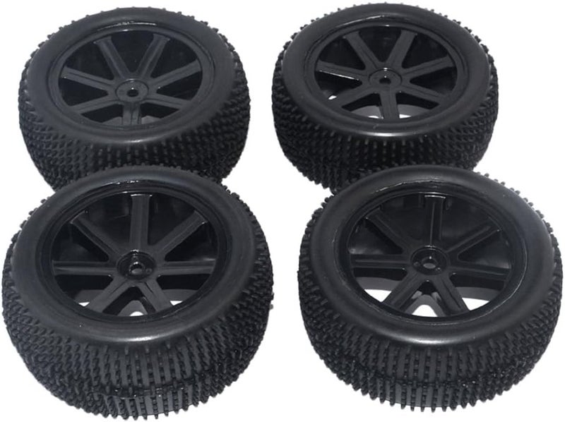 كلاراكو مجموعة من 8 عجلات وإطارات لسيارات التحكم عن بعد بمقياس 1/10 من HSP وKyosho وHPI - Image 3