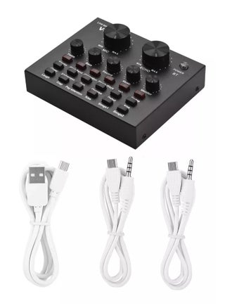 V8 Podcast Live Sound Card, Multiple Sound Effects Voice Changing Mini Sound Mixer Board for Live Streaming Home KTV Singing - pzsku/Z6E832B37FB6378AA95C6Z/45/1748355054/0913e9bb-1967-4ebd-aaf0-e72815578067